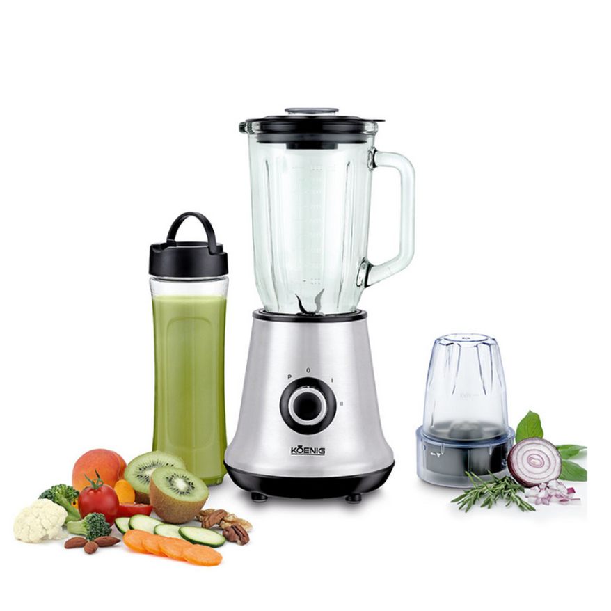 Koenig Kompaktmixer-Set Steel Line