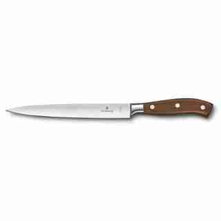 filetiermesser m. holzgriff
