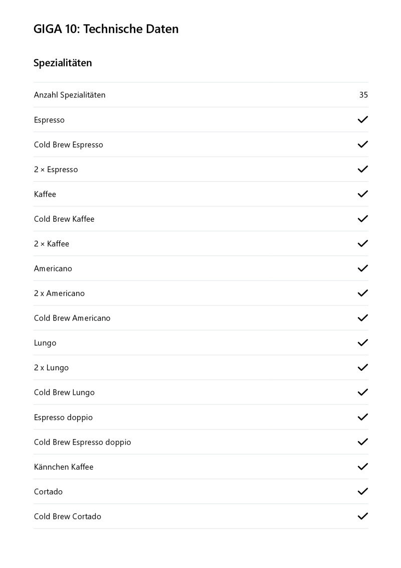 Datenblatt Jura Giga 10