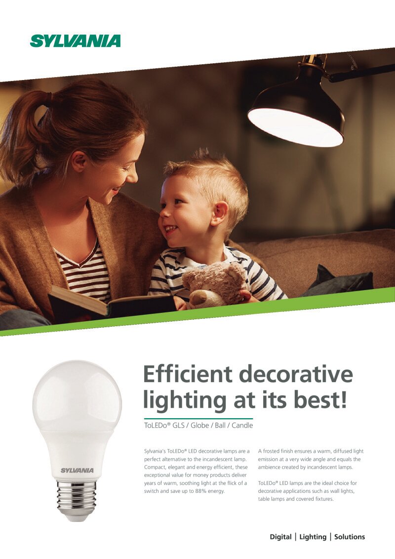 Datenblatt GLS, Globe, Ball, Candle