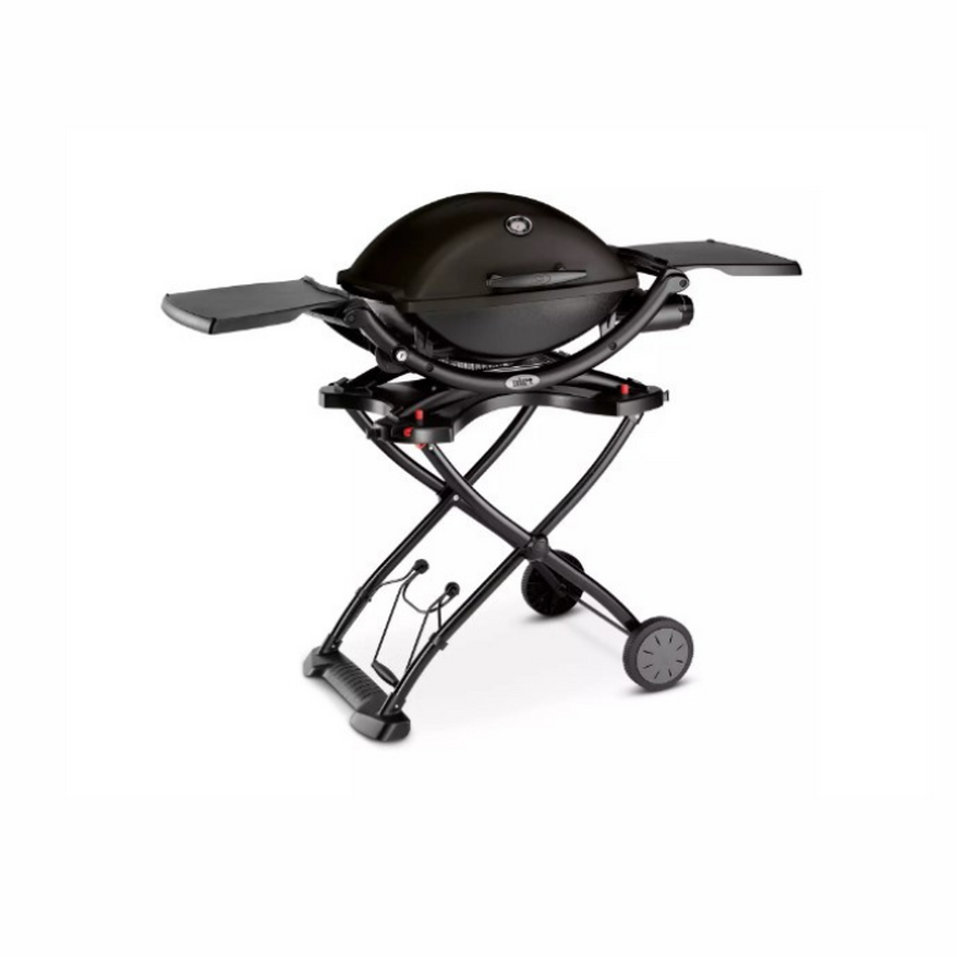 Weber Q1200 mit Rollwagen